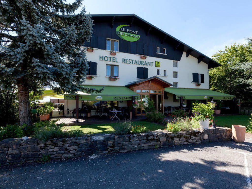 Logis Le Pont De Champ Hotel Beaucroissant Екстериор снимка